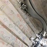 rendecioğlutekstil Tül Perde Brillant Marka Çocuk Odası Tülleri 250 x 260 Abc-Çok Renkli