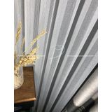 rendecioğlutekstil Tül Perde Sakallı Desen Simli Armür Etek Kurşun Sarım(1 e 2.5 Normal Pile Sıklığı) 450 x 260 Ekru