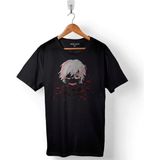 Render Kanekı Tokyo Ghoul Baskılı Tişört Unisex T-Shirt - Siyah - M