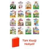 Rene Goscinny 16 Kitap Seti + Türk Klasiği Hediye