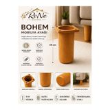 ReNe HOME Bohem Mobilya Ayağı 15 cm Robot Süpürge Uyumlu Koltuk Kanepe Tv Ünitesi Baza Dolap Ayağı Modern Plastik Ayak