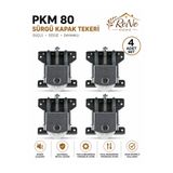 ReNe HOME PKM 80 (4 ADET) SÜRGÜLÜ DOLAP KAPAĞI ve GARDROP SÜRGÜ KAPAĞI TEKERİ