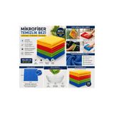 Renetic Mikrofiber Temizlik Bezi 20’li Set 40x40 cm Ultra Emici İz Bırakmaz Çok Amaçlı Temizlik Bezi