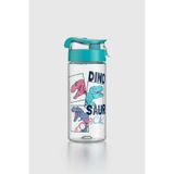 Renga Atlas Dinazor Desen 500 ml Tritan Sızdırmaz Koku Yapmaz Çocuk Matara 912112 Turkuaz