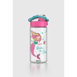 Renga Saga Desenli 500 ml Tritan Sızdırmaz Koku Yapmaz Çocuk Matara 912014 Pembe