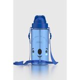Renga Taffy Desenli 500 ml Askılı Pipetli Tritan Çocuk Matara 912080 Mavi