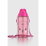 Renga Taffy Desenli 500 ml Askılı Pipetli Tritan Çocuk Matara 912080 Pembe