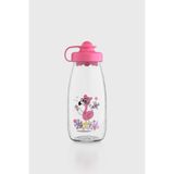 Renga Ufo Kids Flamingo Desen 250 ml Cam Şişe 182030 Fuşya