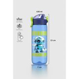 Renga Wave Desenli 630 ml Tritan Çocuk Matara 912167 Mavi - Mor