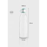 Renga Zen 1000 ml Cam Şişe 181001 Su Yeşili