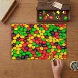 Rengaren Boncuklar Tasarımı 240 Parça Ahşap Puzzle Ahşap Kutuda MP03422