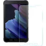 Rengareng Galaxy Tab Active 3 T577 Uyumlu Mnc Tablet Temperli Cam Ekran Koruyucu-Renksiz
