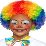 Rengarenk Kıvırcık Afro Peruk Bonus 120 Gr