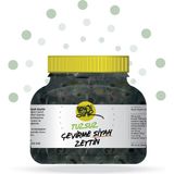 Rengin Suar Çevirme Tuzsuz Siyah Zeytin (1200 G) - 2025 Hasatı - 1,2 kg