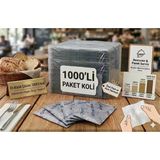 Renginex 6X12 Afiyet Olsun Baskılı Tek Kullanımlık Islak Mendil - 1000'Li Paket