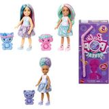 Renk Değiştiren Barbie Chelsea Pop Reveal Bebek Seti - Ahşap