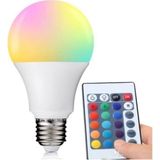 Renk Değiştiren LED Ampul Dimmerli 9W Rgb Uzaktan Kumandalı Renkli Ampül, WIN-1219 - Çok Renkli