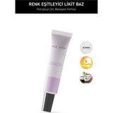 Renk Eşitleyici Yaşlanma Karşıtı Nemlendiren SPF15 Makyaj Bazı - Color Correcting Makeup Base Purple