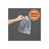 Renk İthalat Tül Kese Beyaz 20x29 cm 100'lü Paket Havlu Terlik Seccade Bohça Çeyiz Hediye