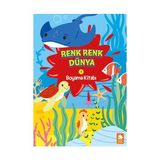 Renk Renk Dünya Boyama Kitabı - 1
