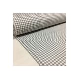 Renk Tekstil Minik Gri Pötikare (0,5 CM) Desenli Duck Keten Kumaş
