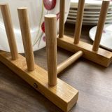 Renk Yapı Rüyası Bambu Masa Üstü Servis Tabağı Içn Ayaklık Kaliteli Doğal Malzeme Farklı Boy Tabakları Organize Eder