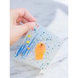 Renk Yapı Rüyası Banyo Gideri Kapatıcısı 12*12 Dekorafir Süzgeç Kapağı Cam Süzgeç Kapağı Gider Kapatıcı - 3 ADET