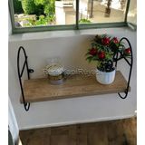 Renk Yapı Rüyası Ev Dekorasyon Rafı, Şık Duvar Rafı, Tekli Duvar Rafı, Modern Mutfak ve Bayo Rafı - OVAL