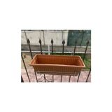 Renk Yapı Rüyası Site Bahçesi Çit Kenarı Asılabilir Saksı ve Saksı Askısı Plastik Dayanıklı Saksı Demir No:2 Site Bahçesi Çit Kenarı Asılabilir Saksı ve Saksı Askısı Plastik Dayanıklı Saksı Demir No:2
