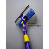 Renk Yapı Rüyası Teleskopik Cam Sileceği Pratik Oynar Başlıklı Cam Silme Aparatı Çekçek Uzunluğu 25CM Uzun HALİ142CM