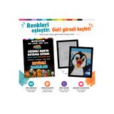 RenkAtlas Gizemli Nokta Boyama Kitabı: Sevimli Canlılar