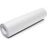 Renklendir Hayatını Mat Beyaz Yapışkanlı Mobilya Dolap Kaplama Folyosu 65 cm - 65 cm x 5 m
