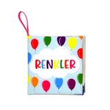 Renkler Kumaş Sessiz Kitap T135 - Bez Kitap