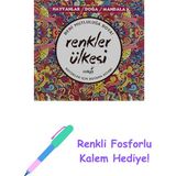 Renkler Ülkesi: Hayvanlar / Doğa / Mandala + Renkli Fosforlu Kalem