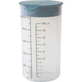 Renkli 0.5 Litre Plastik Ölçek, 15 cm Yükseklik, Pratik ve Şık Tasarım - Açık Bej - Seçenek 1