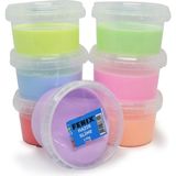 Renkli 170 Gram Hazır Slime, Eğlenceli ve Esnek Eğlence Malzemesi - Ahşap - Seçenek 1
