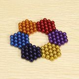 Renkli 216 Adet Mıknatıs Neocube Mıknatıs 5 Mm Neodyum