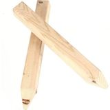 Renkli 2X2X125 cm Ahşap Fidan Destek Çubuğu, 4’lü Paket - Seçenek 1 - Açık Bej