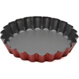 Renkli 6'lı Mini Tart Kalıbı Seti, Pratik ve Şık Mutfak Aksesuarı - Seçenek 1 - Açık Bej