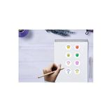 Renkli Aferin Etiketleri Sevimli Suratlar Yuvarlak Mat Sticker Gülen Yüz Okul Kurs 3 Cm (95 Adet)
