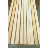 Renkli Ahşap Çıta 8mm x 2cm x 50CM (18 Adet) Çok Renkli Doğal Ahşap Ürün - Seçenek 1 - Açık Bej