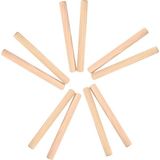 Renkli Ahşap Ritim Çubukları Seti, Eğlenceli Müzik Aleti, 10 Adet - Seçenek 1 - Açık Beyaz - Gri