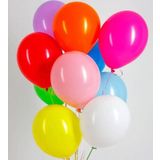 Renkli Balon 100'lü Karışık Renk Parti Doğum Günü Kutlama Özel Günler