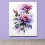 Renkli Baskılı Sayılarla Boyama Hobi Seti 60x75 cm: Calla Lily 4