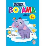 Renkli Boyama Kitabı 5-6 Yaş - Yağmur Çocuk