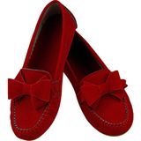 Renkli Butik Kadın Babet 37 - Kırmızı