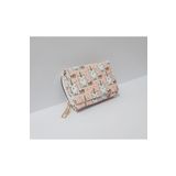 renkli çiçekler Çocuk Cüzdan 11x8 CM Pembe Kedi Desenli Çocuk Cüzdanı