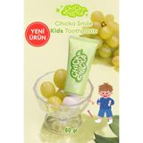 Renkli, Çürüklere Karşı Etkili Çocuk Diş Macunu KUNDAL Chicka Smile Kids Toothpaste (Shine Muscat)