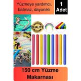 Renkli Dayanıklı Deniz Havuz Yüzme Makarnası Tatil Yüzücü Batmayan Sosis Köpüğü Yardımcı 1 Adet