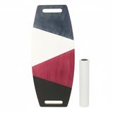 Renkli Denge Tahtası Balance Roller Board Sörf Eğitim Tahtası Kaykay Eğitim Tahtası 73 x 31 CM – RB02